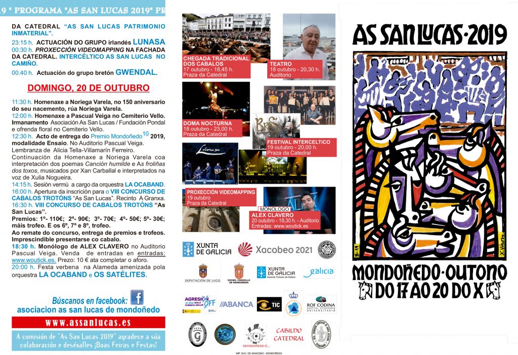 Programa festas das San Lucas 2019 (ext)